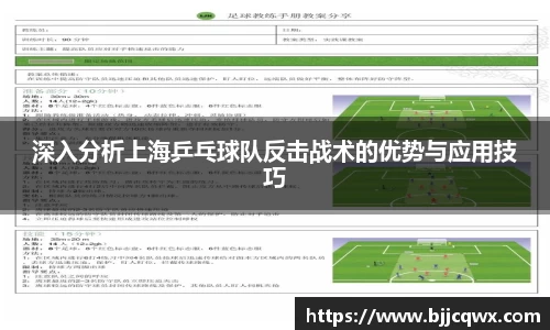 深入分析上海乒乓球队反击战术的优势与应用技巧